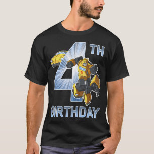 Camiseta Transformadores Bumblebee 4º Aniversário