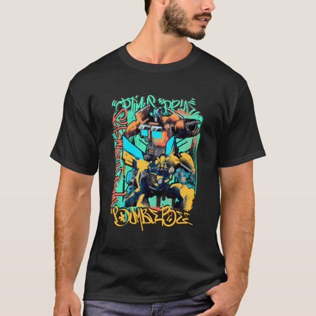 Camiseta Transformadores Levantam-Se As Bestas Ótimas, Abel (Frente)