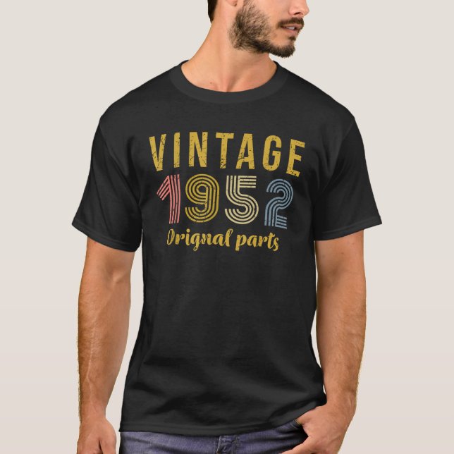 Camiseta Transformando 70 decorações de aniversário Homens  (Frente)