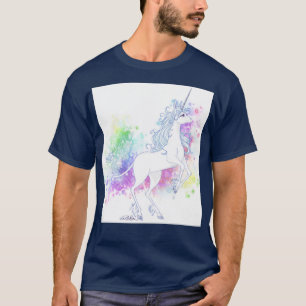 Camiseta Transformando Triblagem de unicórnio