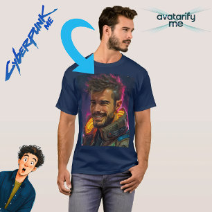 Camiseta Transforme-se em qualquer personagem