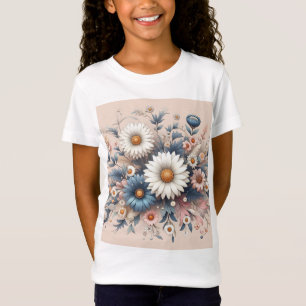 Camiseta Transforme seu Espaço com Floral de Margarida Eleg