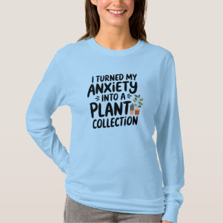 Camiseta Transformei Minha Ansiedade em uma Coleção de Plan