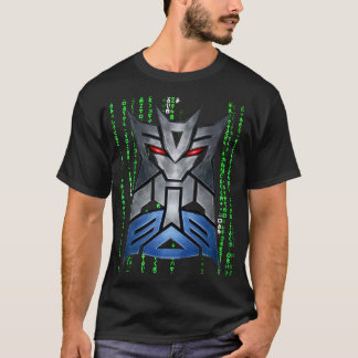 Camiseta Transformers 1x00001 MATRIZ PRETA POR SAMURAI FEUD