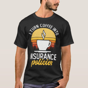 Camiseta Transformo Café Em Seguros, Café Bebida