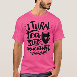 Camiseta Transformo Chá em Educação 2