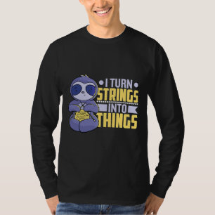 Camiseta Transformo Cordas Em Coisas Engraçadas