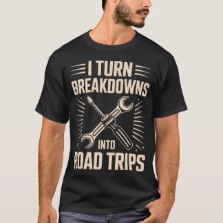 Camiseta Transformo Quebras em Viagens Mecânico