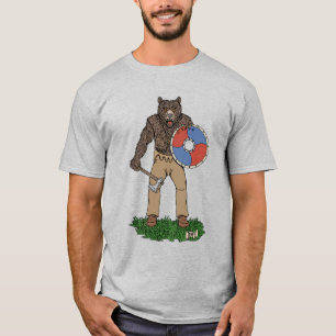 Camiseta Transformou o Viking Berserker ou Werebear