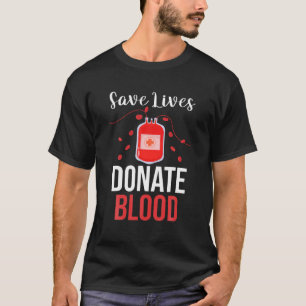 Camiseta Transfusão sanguínea Flebotomia Doação para sa