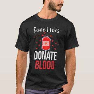 Camiseta Transfusão Sanguínea Flebotomia Salvar Vidas Doaçã