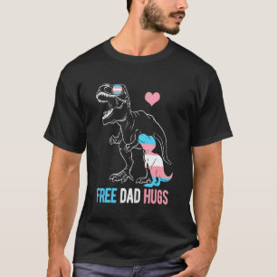 Camiseta Transg. Pai Rex Do Dinossauro Para Abraços De Pai 