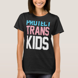 Camiseta Transgender Ally Lgbt Pride Protege Crianças Trans