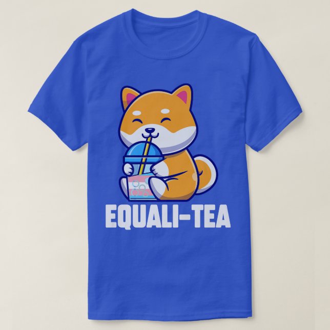 Camiseta Transgender Corgi Equalitea Transgender Corgi Equa (Frente do Design)