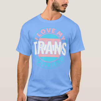 Camiseta Transgênero Eu Amo o meu Trans Namorado LGBT