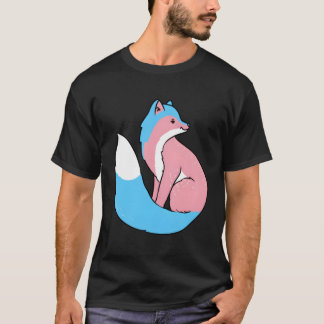 Camiseta Transgênero Fox do Orgulho Trans