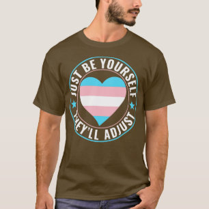 Camiseta Transgênero LGBT Trans Seja SeuEles Se Adaptarão