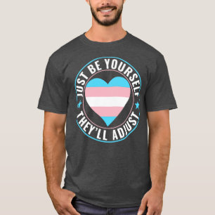Camiseta Transgênero LGBT Trans Seja SeuEles Se Adaptarão