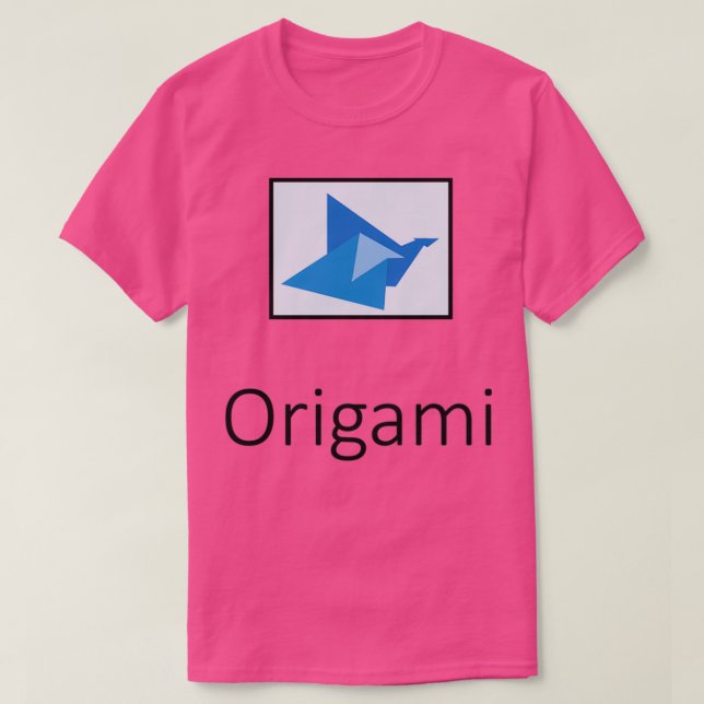 Camiseta Transição de Origami do Powerpoint (Frente do Design)