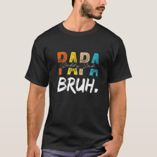 Camiseta Transição para Pais Retroativos Papá Dada Pai Pai