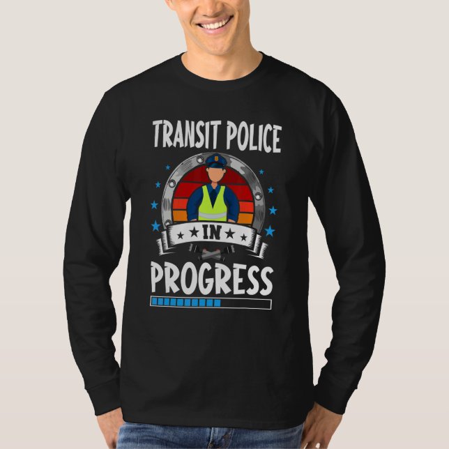 Camiseta Transit Police In Progress Trainee Student (Frente)