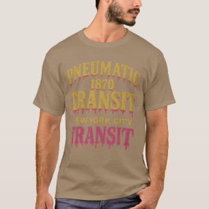 Camiseta Trânsito Pneumático 1870 – Nova York
