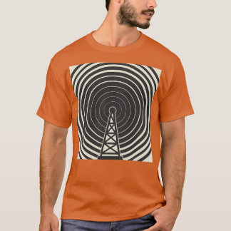 Camiseta Transmissão em torre de rádio