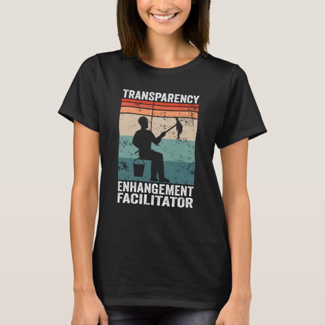 Camiseta Transparency Enhangement Facilitator Window Cleane (Frente)