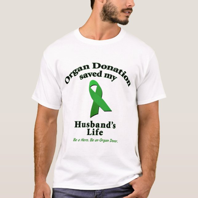 Camiseta Transplantação do marido (Frente)