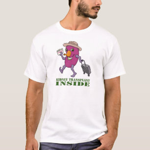 Camiseta Transplantação do rim para dentro