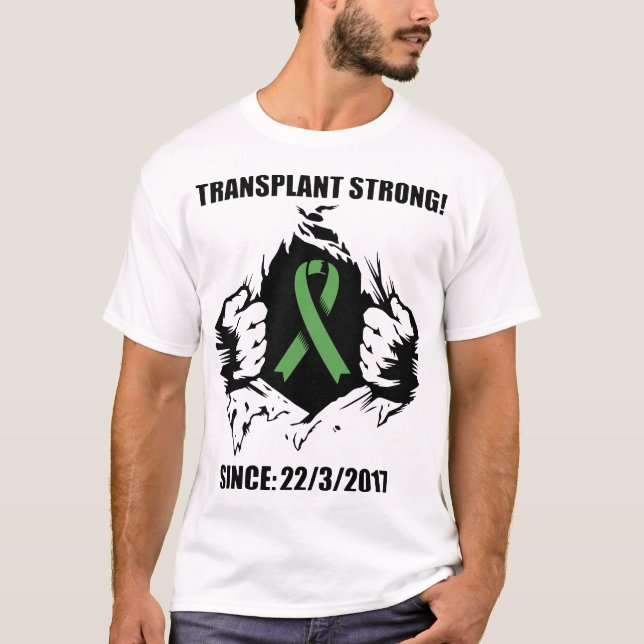 Camiseta transplantação forte desde a farmácia 22_3_2017 (Frente)
