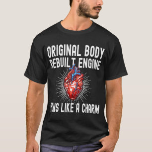 Camiseta Transplante Cardíaco de Sobrevivência por Cirurgia