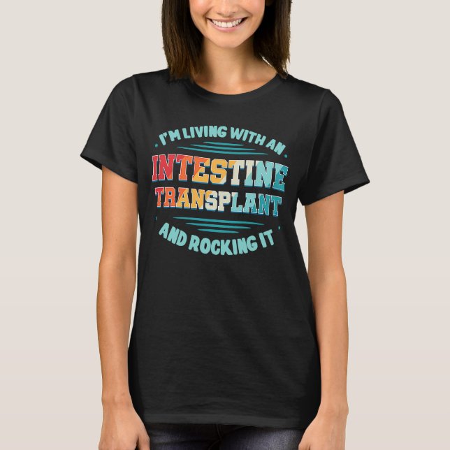 Camiseta Transplante De Cirurgia De Reparação Intestina (Frente)