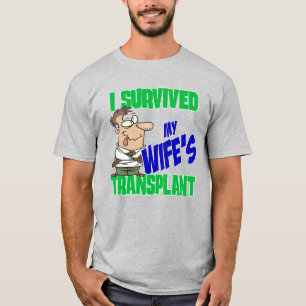Camiseta Transplante de cuidador sobrevivi ao transplante d