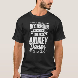Camiseta Transplante de órgãos de dadores de rins