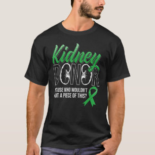 Camiseta Transplante de órgãos de dadores de rins 1
