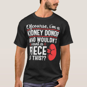 Camiseta Transplante de Rins Sensibilização do Doador de