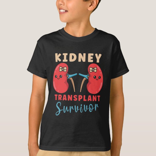 Camiseta Transplante Doador de Rins Doença Renal 5 (Frente)
