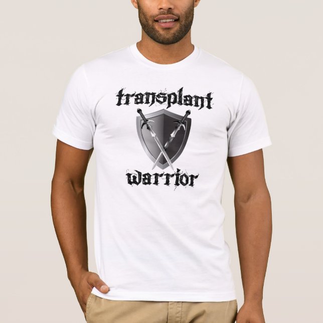 Camiseta Transplante Guerreiro/Escudo (Frente)