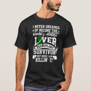Camiseta Transplante Hepático Sobrevivente de Órgãos Mais H