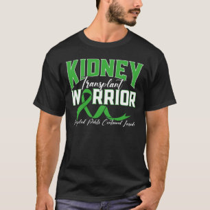 Camiseta Transplante renal Doença renal renal do Guerreiro