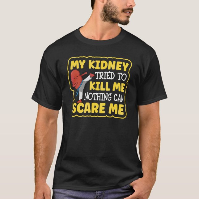 Camiseta Transplante Renal Para Um Destinatário Renal (Frente)