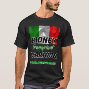 Camiseta Transplante renal Primeiro Aniversário 1 Ano de G
