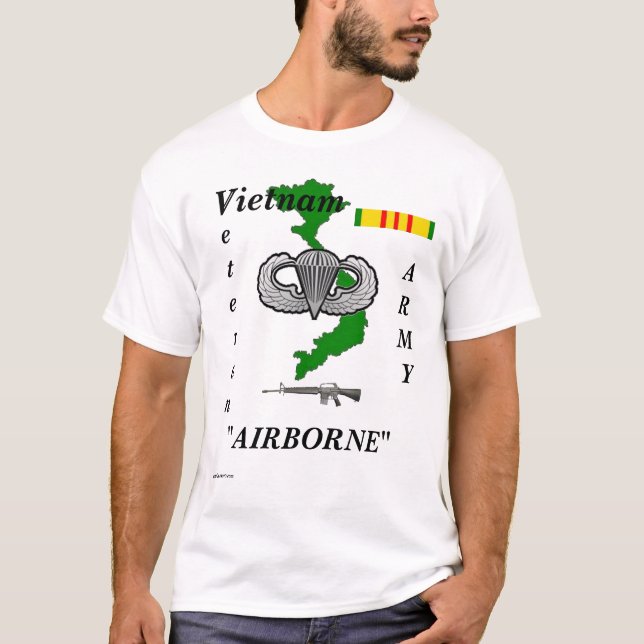 Camiseta Transportado por via aérea-W (Frente)