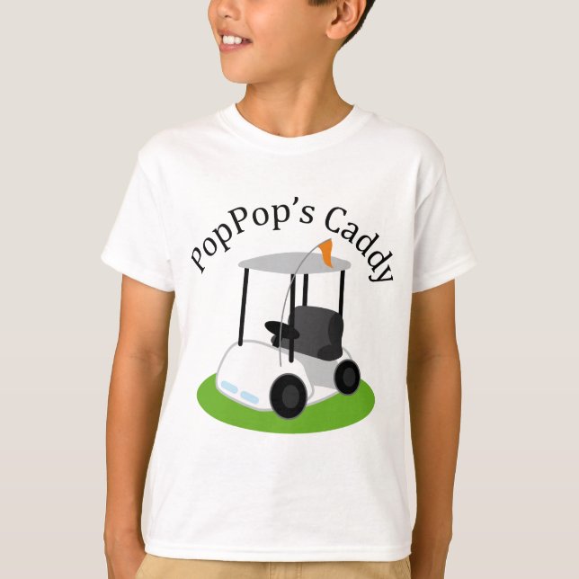 Camiseta Transportador de Poppops (golfe) (Frente)