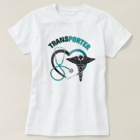 Transportador enfermeiro-médico-doador-camiseta-mé