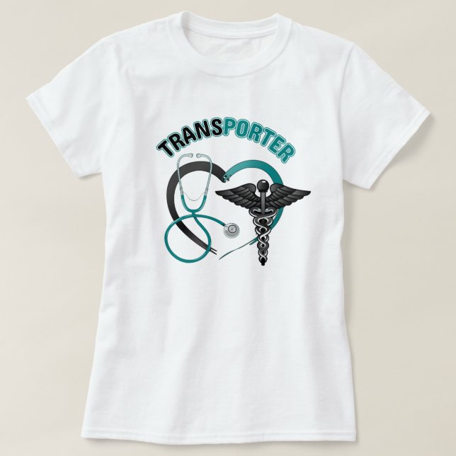 Camiseta Transportador enfermeiro-médico-doador-camiseta-mé (Frente do Design)