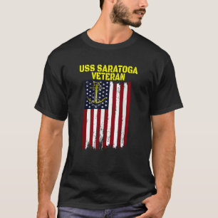 Camiseta Transportadora aérea USS Saratoga CV 60 CVA 60 Vet