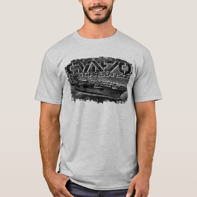Camiseta Transportadora Carl Vinson T-Shirt (Frente)