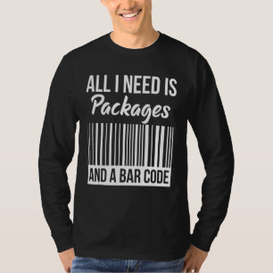 Camiseta Transportadora De Correio Para Um Trabalhador Do O